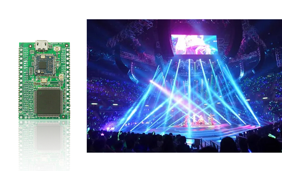 3km無線連接模塊高速wifi模塊，距離遠(yuǎn)尺寸小/集成MCU/即貼即用
