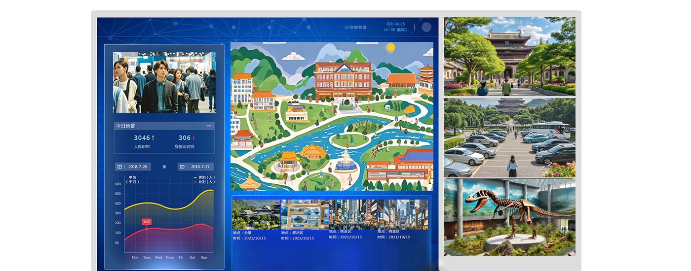 智慧文旅-超寬帶技術uwb博物館定位展會uwb高精度定位系統(tǒng)助力文化和旅游智慧生長景區(qū)/展會/博物館/游樂場